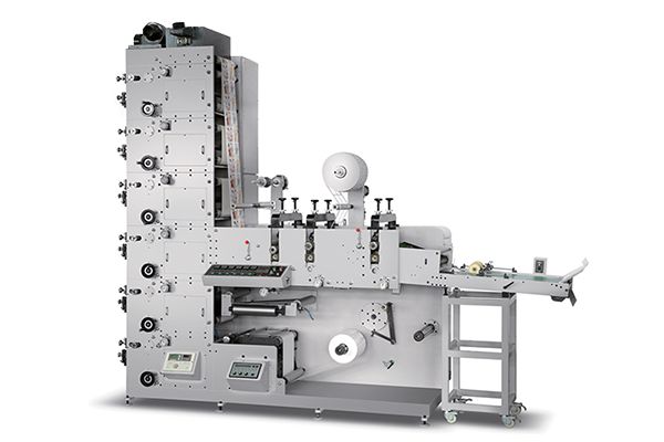 آلة الطباعة فليكسو (Flexo) بثلاث محطات للقطع القالبي الدوار، ZBS-450G